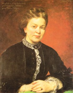 Tyska: Marie Freifrau von Ebner-Eschenbach av Karl von Blaas