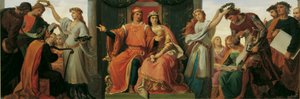 Leopold den Glorious som beskyddare av konst och vetenskap av Karl von Blaas