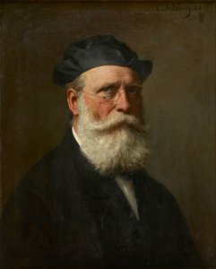 självporträtt av Karl von Blaas