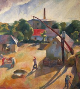 En bondeby av Karoly Patko