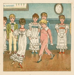 Danslektion av Kate Greenaway