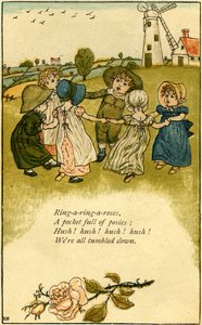 Ring-a-ring-a-roses av Kate Greenaway av Kate Greenaway