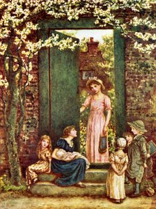 Den öppna dörren av Kate Greenaway av Kate Greenaway