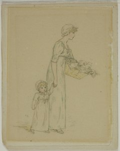 Kvinna med barn av Kate Greenaway