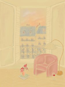 Mysig lägenhet i Paris