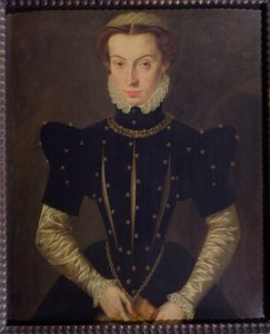 Porträtt av den välsignade Margareta av Lorraine (1463-1521)