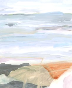 Abstract Landscape V, 2022 (akryl på papper)