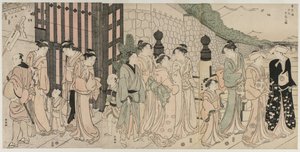 Tusen höstar, tiotusen år på Tokiwa-bron, tidigt 1790-tal.