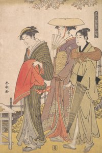 Skönheten i den flytande världen, 1780-1795. av Katsukawa Shuncho