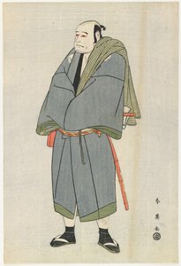 Arashi Ryu_zo as Heiemon, 1795 (träblock i färg) av Katsukawa Shun