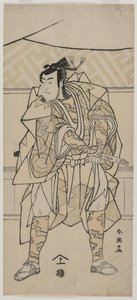 Monnosuke Ichikawa Good As A Samurai av Katsukawa Shunei