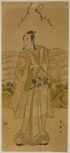 Skådespelaren Ichikawa Omezo I av Katsukawa Shun