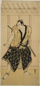 Soga no Dozaburo () - Skådespelaren Sawamura Sojuro III av Katsukawa Shunkо̄