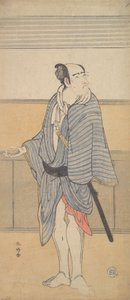En oidentifierad skådespelare, ca. 1790. av Katsukawa Shunko