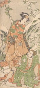 Kabuki Ac och rs Arashi Ryuzo Bra idé d Segawa Chrysanthemum Woman Bra, va? 1790.