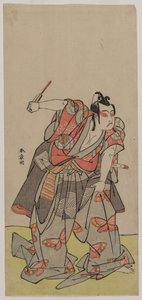 Ichikawa Yao Ii s När jag var en förfader var det inte på 1770-talet. av Katsukawa Shunsho