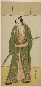 Skådespelaren Ichikawa Danjuro V som Gokuin Sen