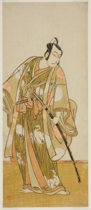 Skådespelaren Ichikawa Danjuro V i en oidentifierad roll av Katsukawa Shunsho