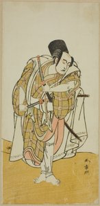 Skådespelaren Ichikawa Yaozo II (?) av Katsukawa Shunsho