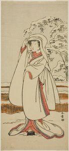 Te Ac och r Segawa Tomi Saburo Doctor Som Te Heron Maeda (Scam-dotter) av Katsukawa Shunsho