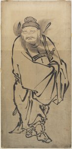 (Sho_ki the Demon Queller), mitten av 1700- och mitten av 1800-talet av Katsushika Hokusai