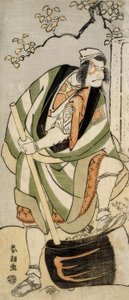 Skådespelaren Sakata Hangoro III av Katsushika Hokusai