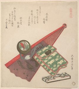 Hästmönster (Koma shōbu), ur serien ”Hästar” av Katsushika Hokusai