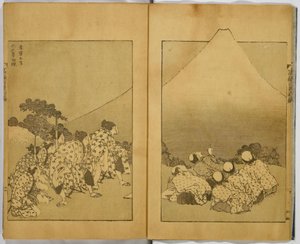 Hundra vyer av Fuji av Katsushika Hokusai