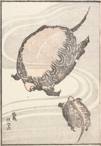 Sayama-ga-ike-dammen i provinsen Musashi av Katsushika Hokusai