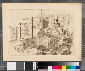 Scener från kriget mellan Japan och Korea, slutet av 1700-talet och första hälften av 1800-talet (tusch och tvätt på papper) av Katsushika Hokusai