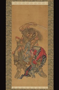 Shōki, demonbekämparen av Katsushika Hokusai