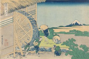 36 vyer av berget Fuji av Katsushika Hokusai