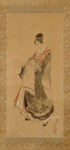 Den vandrande kurtisanen av Katsushika Hokusai
