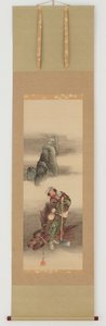 Vedhuggare, Edo-perioden, 1849. av Katsushika Hokusai