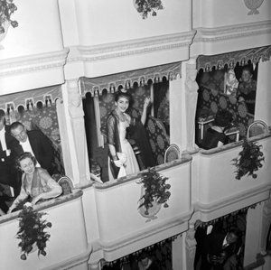 Maria Callas im Piccola Scala Theater von 