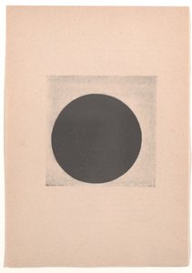 Black Circle för "From Cubism and Futurism to Suprematism: A New Realism in Painting" av Kazimir Severinovich Malevich