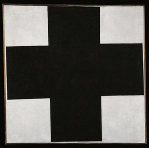 Svart kors av Kazimir Severinovich Malevich