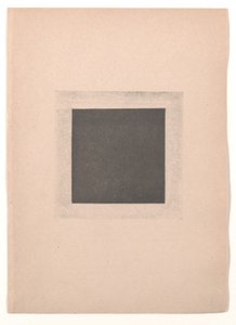 Svart kvadrat för "Från kubism och futurism till suprematism: en ny realism i måleriet" av Kazimir Severinovich Malevich