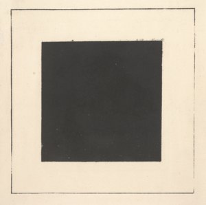 Black Square från "Suprematism: 34 Drawings" av Kazimir Severinovich Malevich