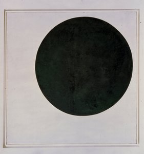 Cercle noir (Svart cirkel), ca 1923 (olja på duk) av Kazimir Severinovich Malevich