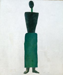Kvinnofigur, 1928-1929. av Kazimir Severinovich Malevich