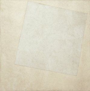 Suprematistisk komposition: Vitt på vitt, 1918