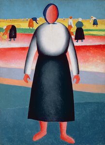 Skörden, studie till en målning, 1928-32