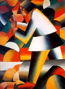Loggaren, 1912 av Kazimir Severinovich Malevich