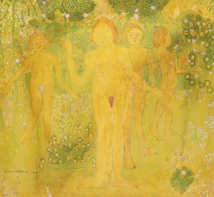 Frestelsens hemlighet, 1908 av Kazimir Severinovich Malevich