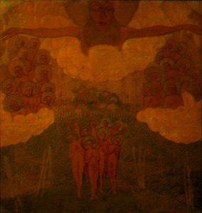 Triumf av himlen, studera för en fresk av Kazimir Severinovich Malevich