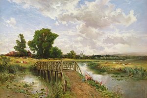 En sommardag, 1800-talet