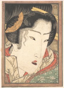 En avvisad geisha från ”Passions”, kyld av vårsnön