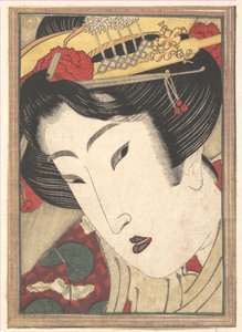 Avvisad geisha ur "Passioner kylda av vårsnö" av Keisai Eisen