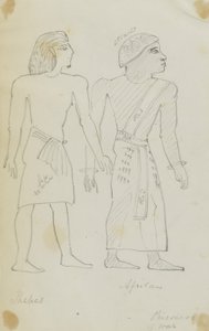 Krigsfångar (egyptiska och afrikanska) av Kellogg, Miner Kilbourne